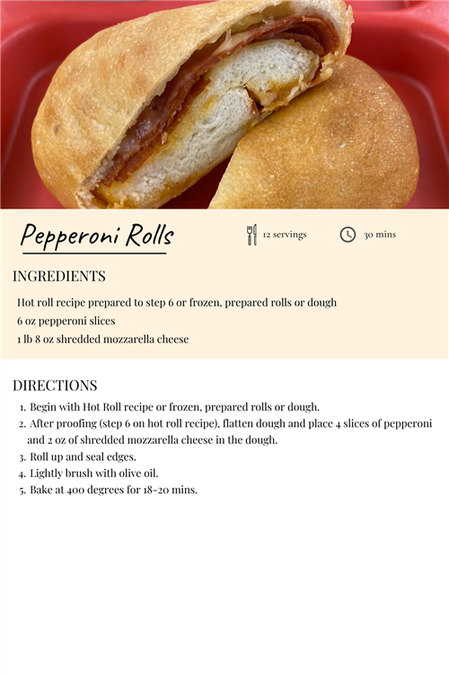 Pepperoni Roll Recipe